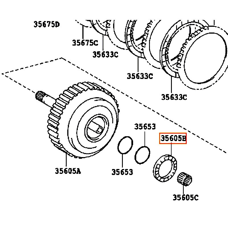 Bạc đạn Altis - hãng TOYOTA | 9037453002