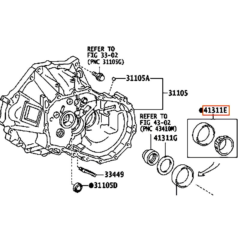 Bạc đạn Corona - hãng TOYOTA | 90366T0087