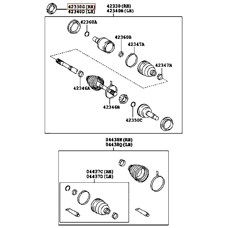 Phốt láp Venza - hãng TOYOTA | 9031142047