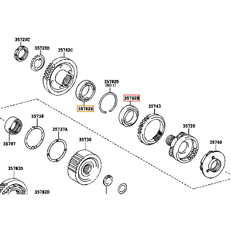 Bạc đạn RAV4 - hãng TOYOTA | 9036660009