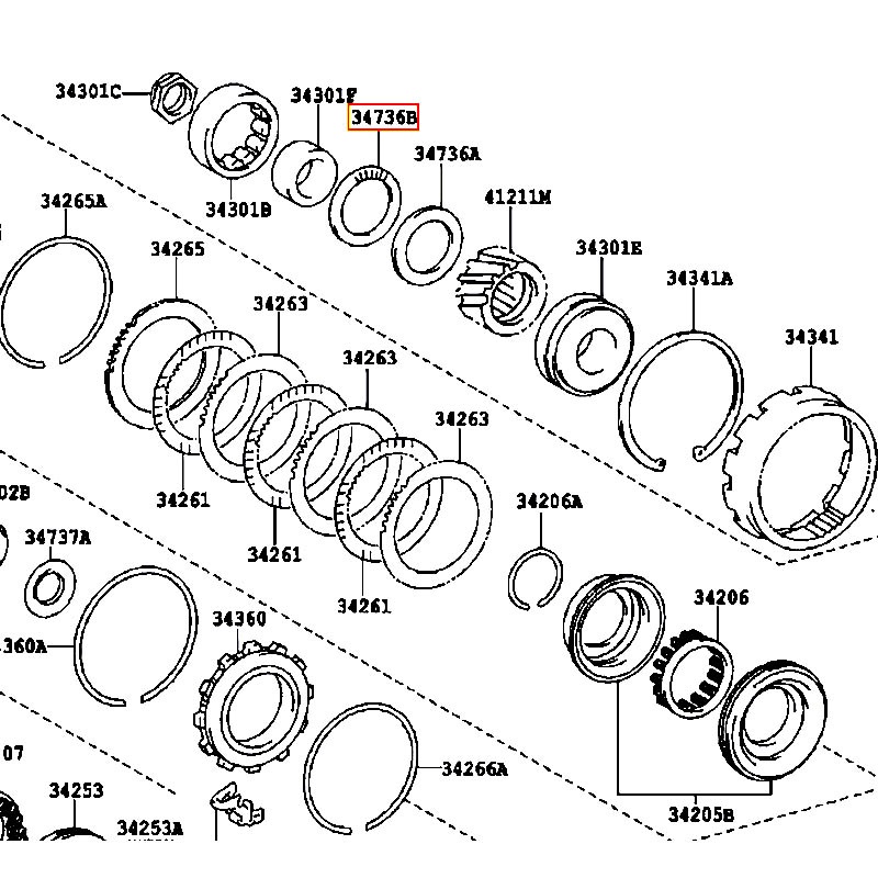 Bạc đạn Altis - hãng TOYOTA | 9037453004