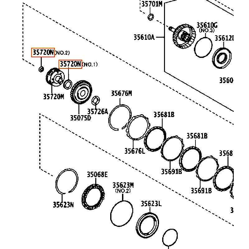 Bạc đạn Corolla - hãng TOYOTA | 9037434014