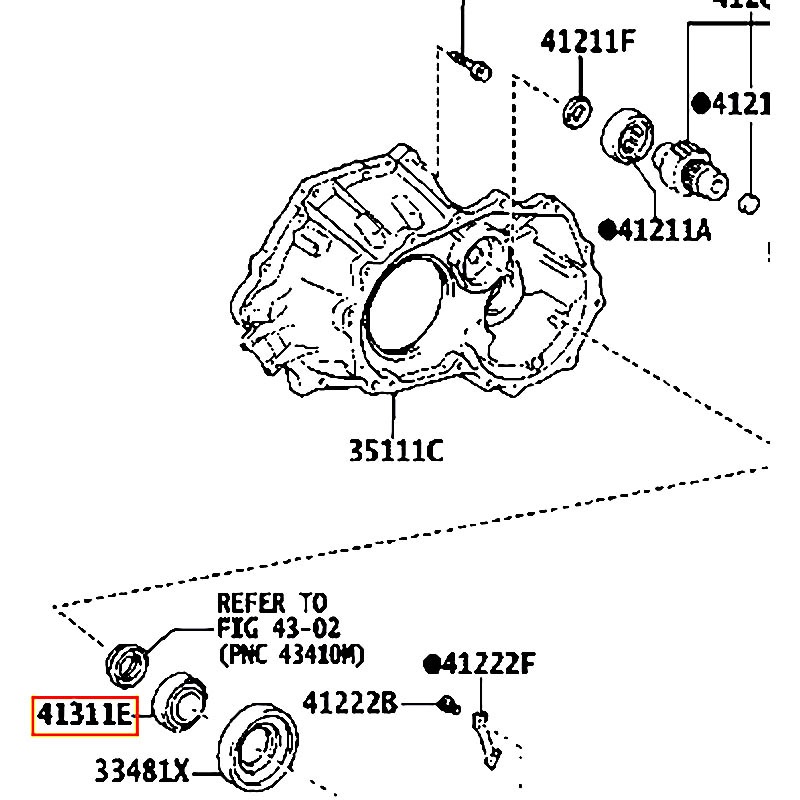 Bạc đạn Yaris - hãng TOYOTA | 9036640016