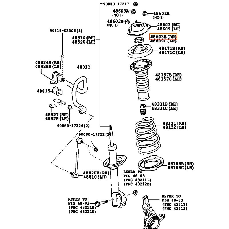 Bạc đạn Highlander - hãng TOYOTA | 9090363014