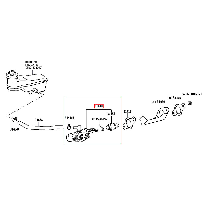 Heo cái thắng Hilux 2021 - hãng TOYOTA | 314200K071