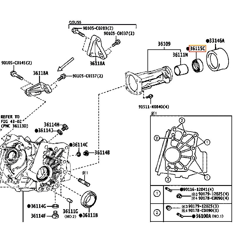 Phốt Venza - hãng TOYOTA | 9031138090