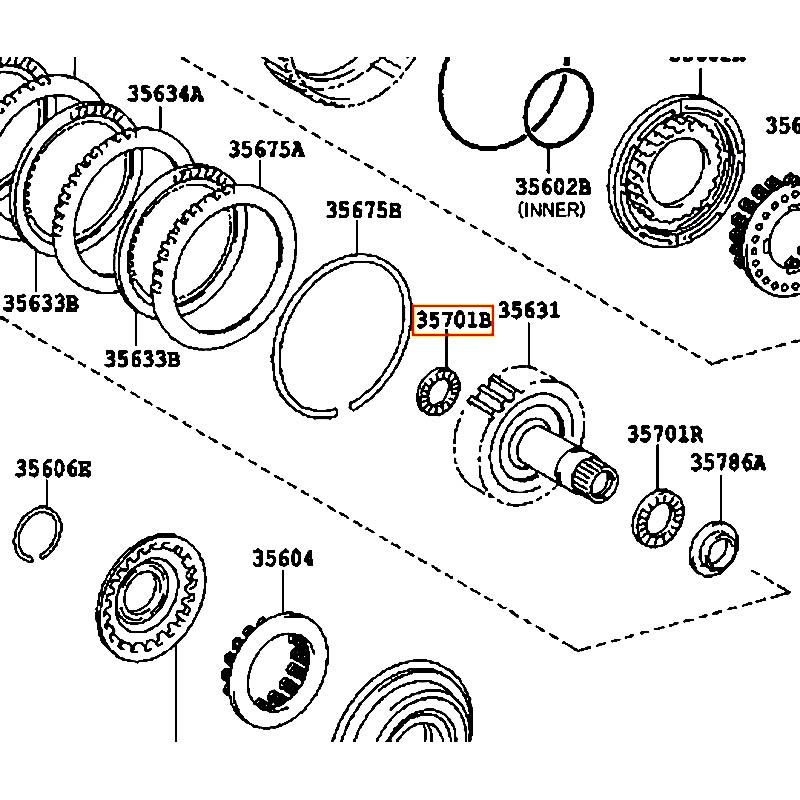 Bạc đạn Corolla - hãng TOYOTA | 9037423002