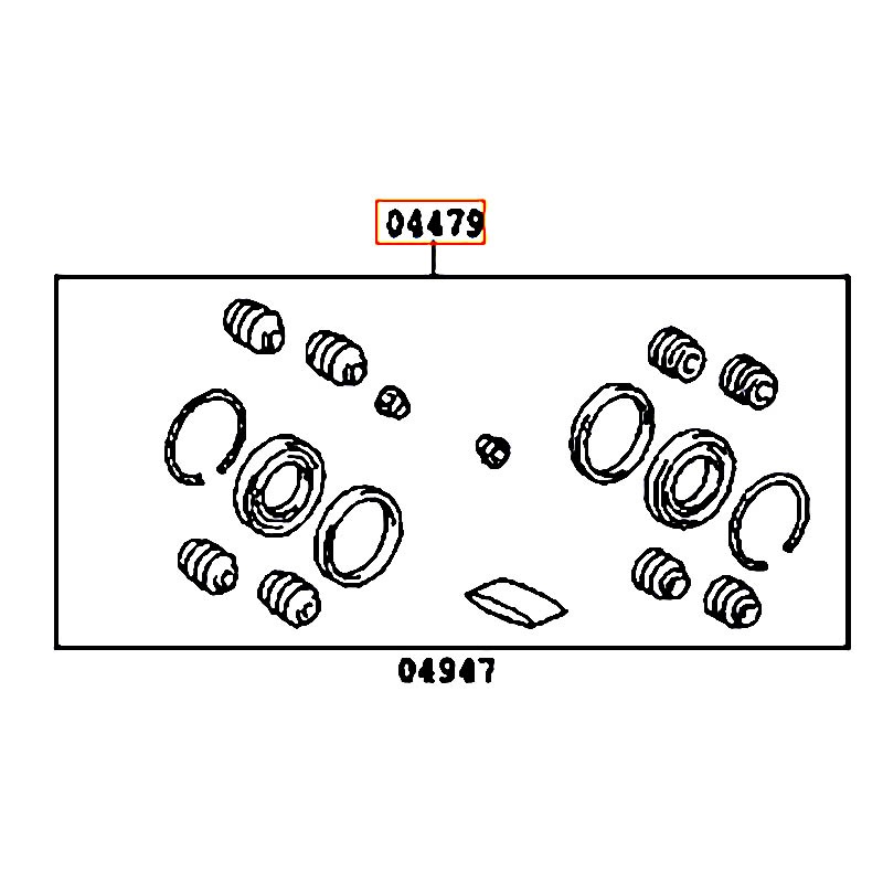 Cuppen thắng trước Hilux - hãng TOYOTA | 044780K150