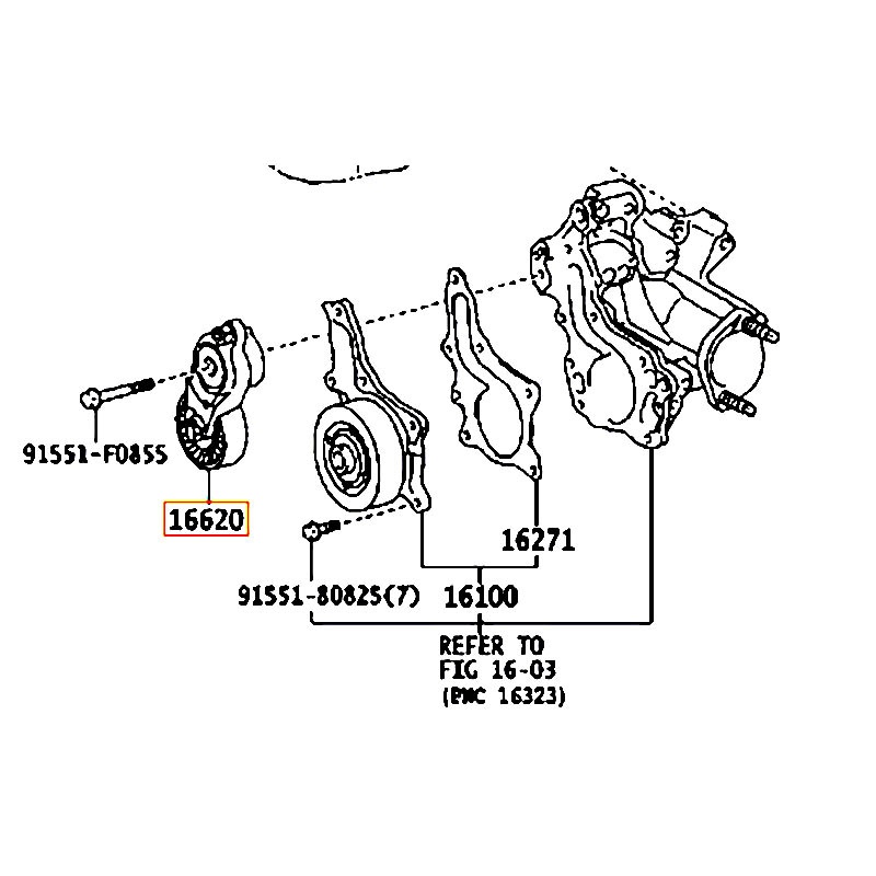 Cụm tăng tổng RAV4 - hãng TOYOTA | 1662036013