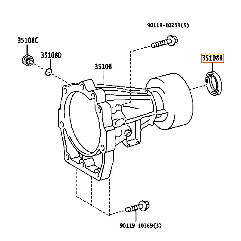 Phốt Crown - hãng TOYOTA | 9031140045