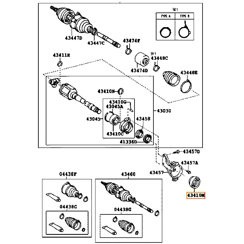 Phốt láp Corolla - hãng TOYOTA | 9031135055