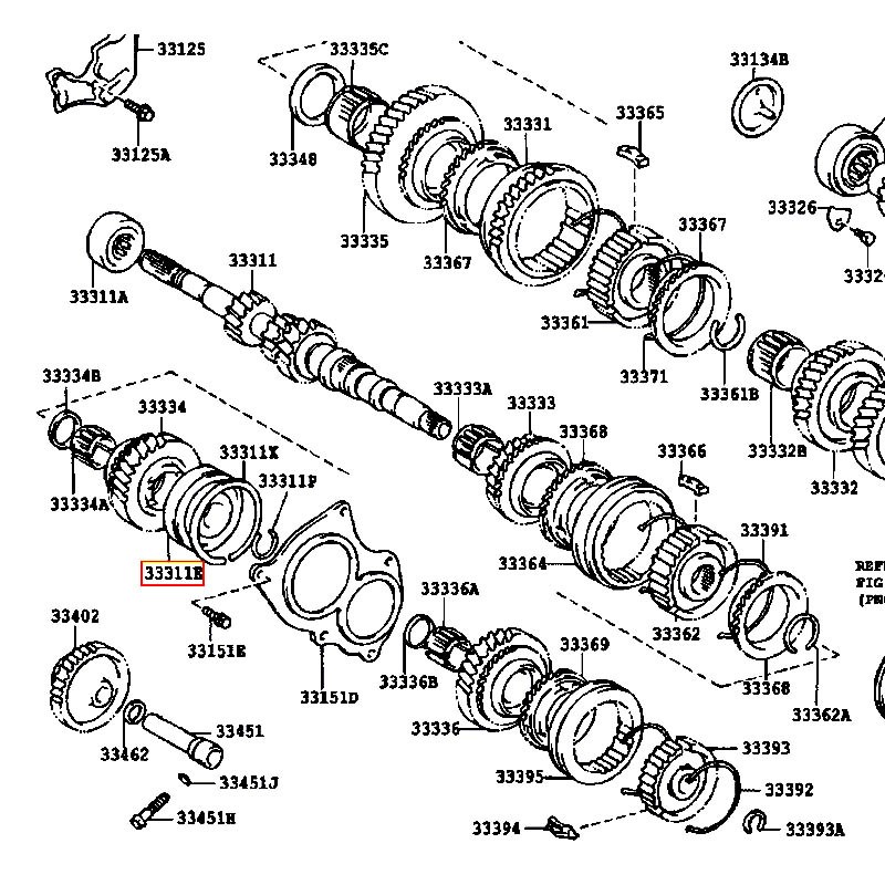 Bạc đạn trục Yaris - hãng TOYOTA | 9036325065