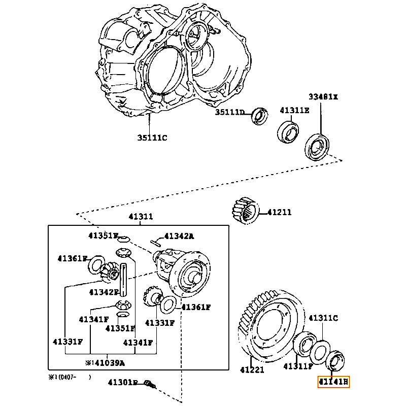 Phốt láp Avalon - hãng TOYOTA | 9031150045