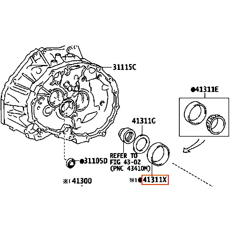 Bạc đạn Yaris - hãng TOYOTA | 9036640130