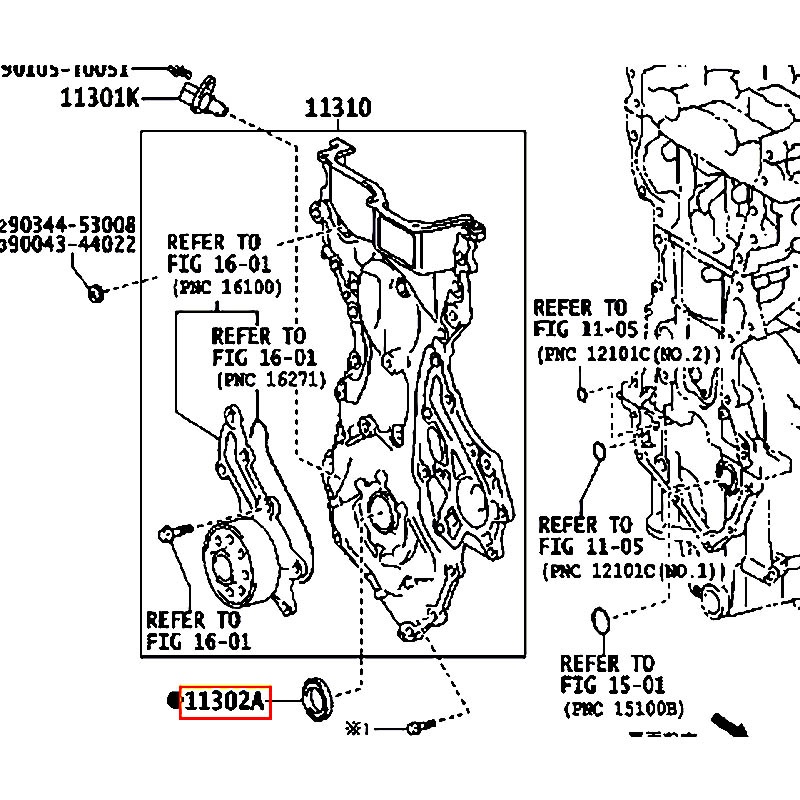 Phốt Yaris - hãng TOYOTA | 90311T0075