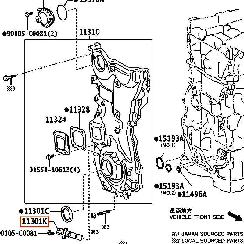 Cảm biến vị trí trục cam Camry - hãng TOYOTA | 9091905088