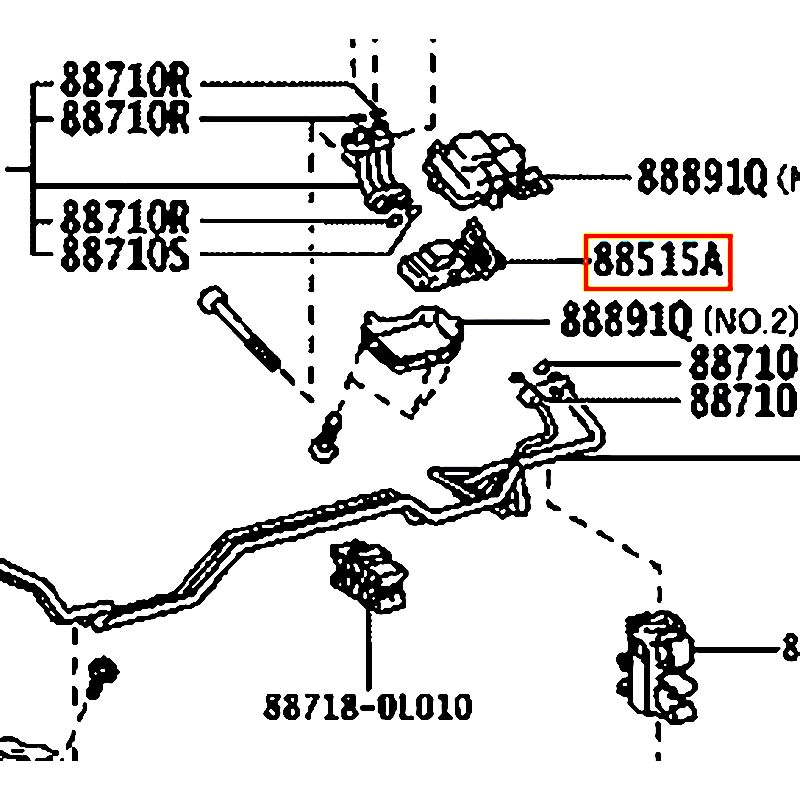 Van tiết lưu Hiace - hãng TOYOTA | 885150L020