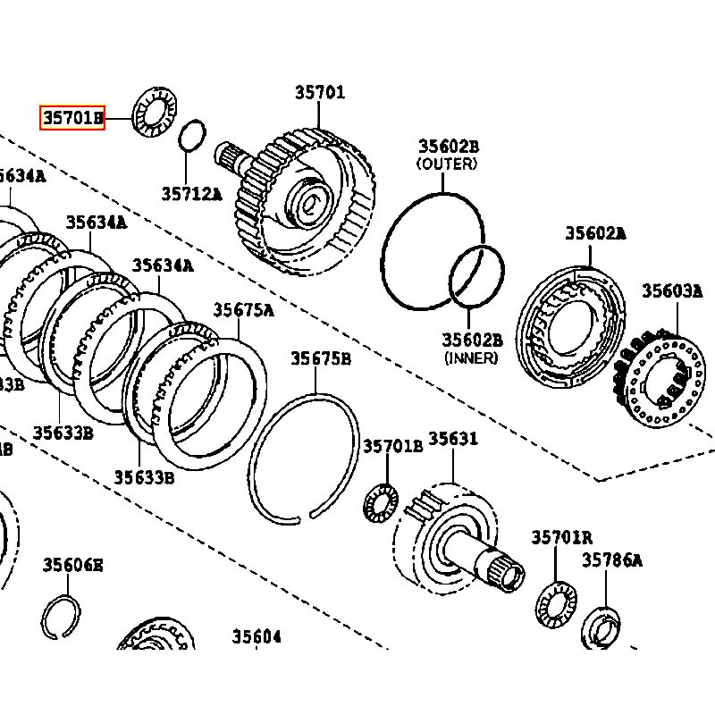 Bạc đạn Altis - hãng TOYOTA | 9037434005