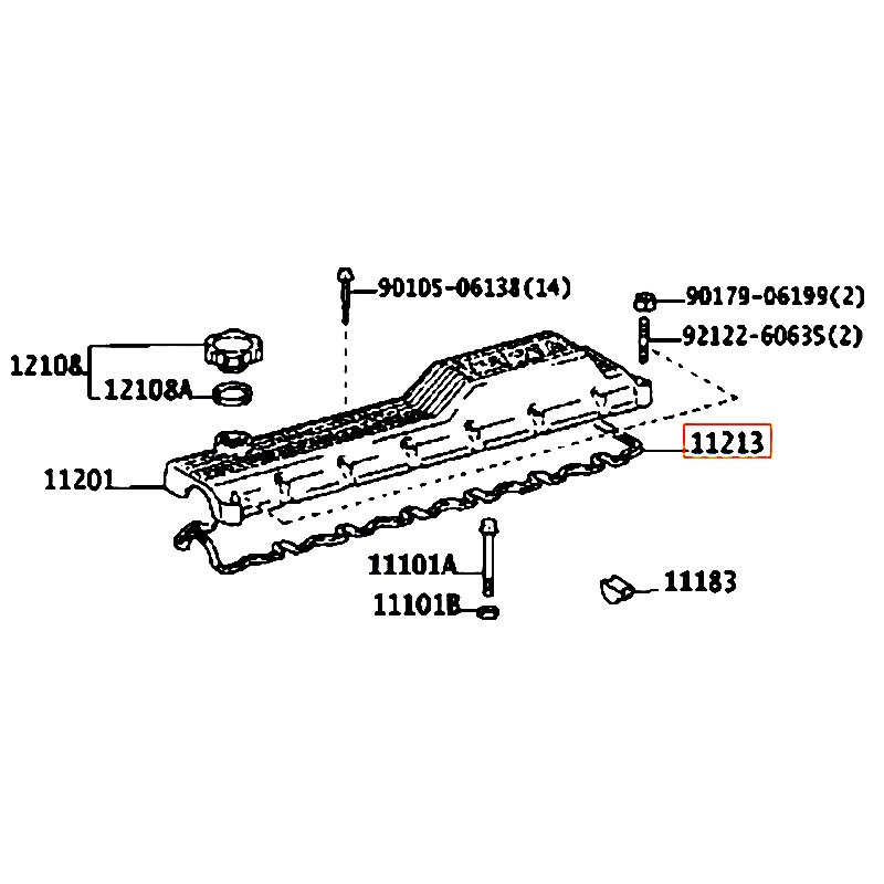 Ron dàn cò Land cruiser - hãng TOYOTA | 1121317010