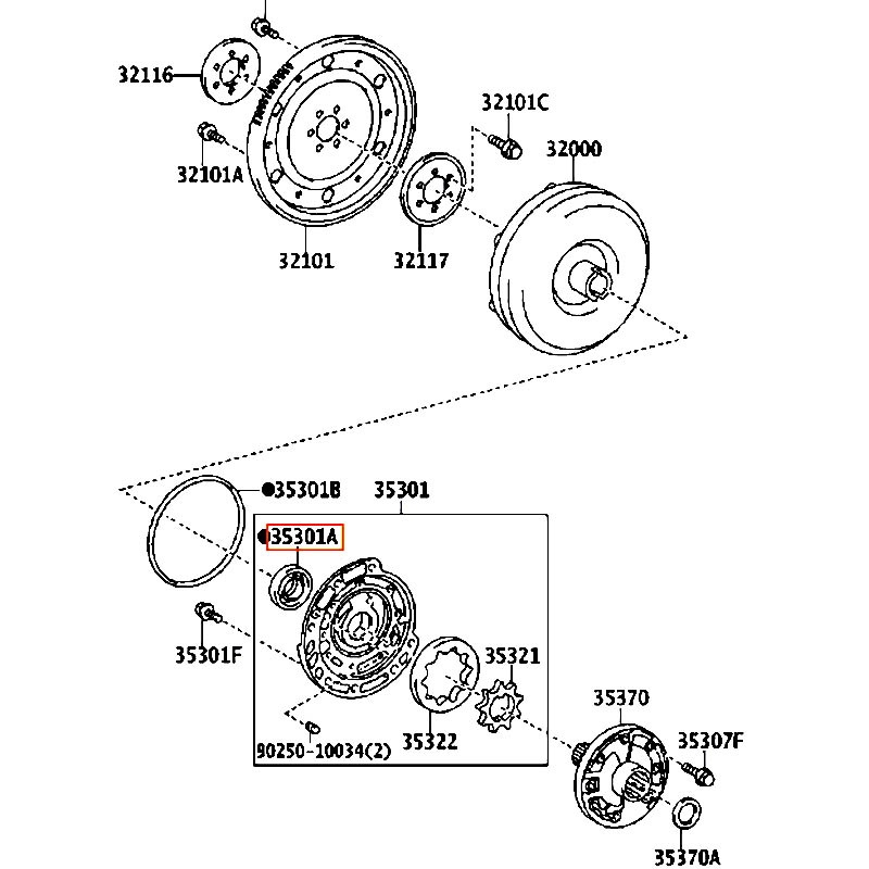 Phốt trái bí Corolla - hãng TOYOTA | 9031138075