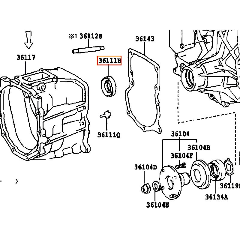 Phốt Land cruiser - hãng TOYOTA | 9031648003