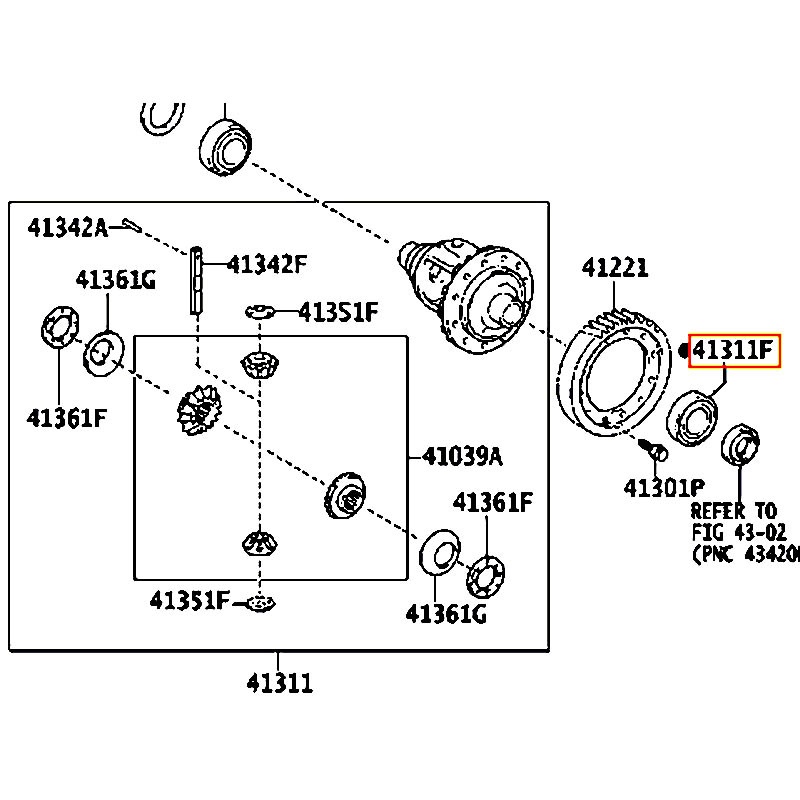 Bạc đạn RAV4 - hãng TOYOTA | 9036655071