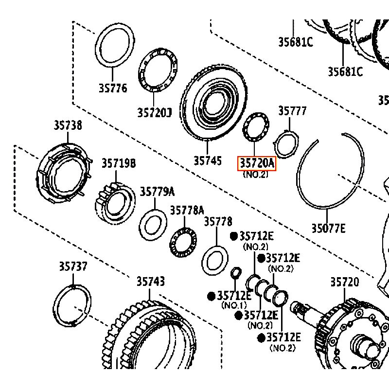 Bạc đạn Camry - hãng TOYOTA | 9037433009