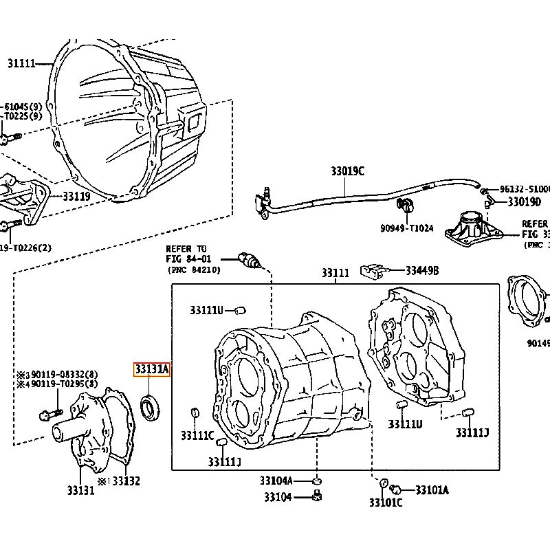 Phốt Hilux - hãng TOYOTA | 90311T0021