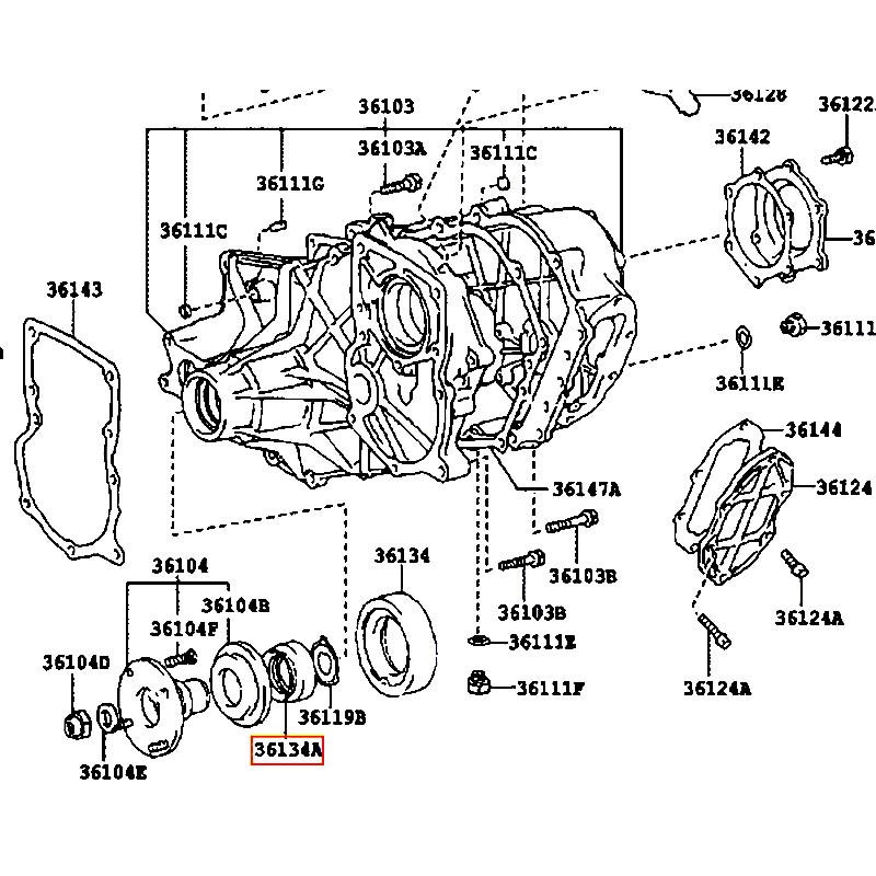 Phốt Land cruiser - hãng TOYOTA | 9031148010