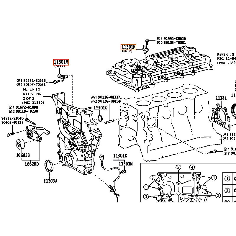 Cảm biến vị trí trục cam Hilux - hãng TOYOTA | 9091905061