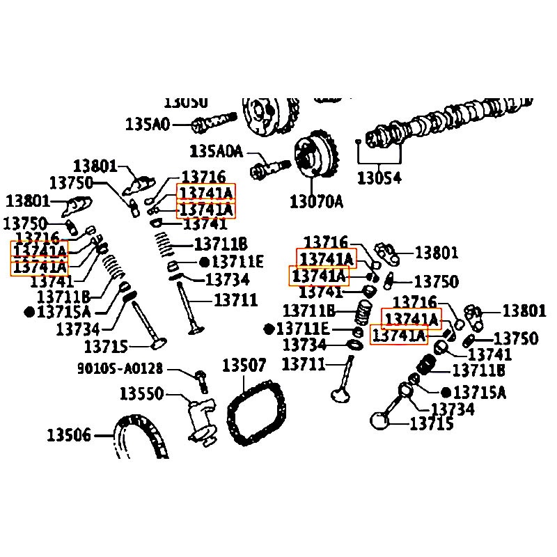 Phốt gít Venza - hãng TOYOTA | 90913A3001