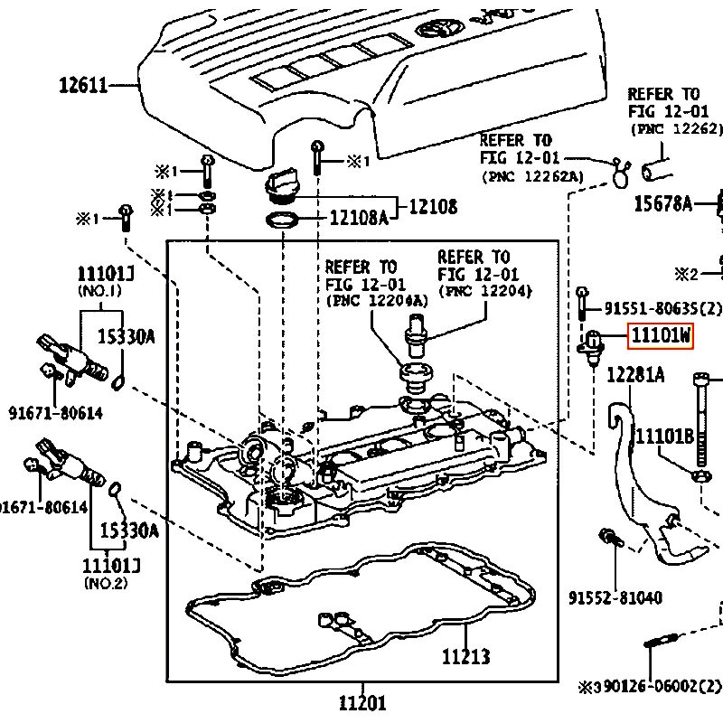 Cảm biến vị trí trục cam Camry - hãng TOYOTA | 9091905060