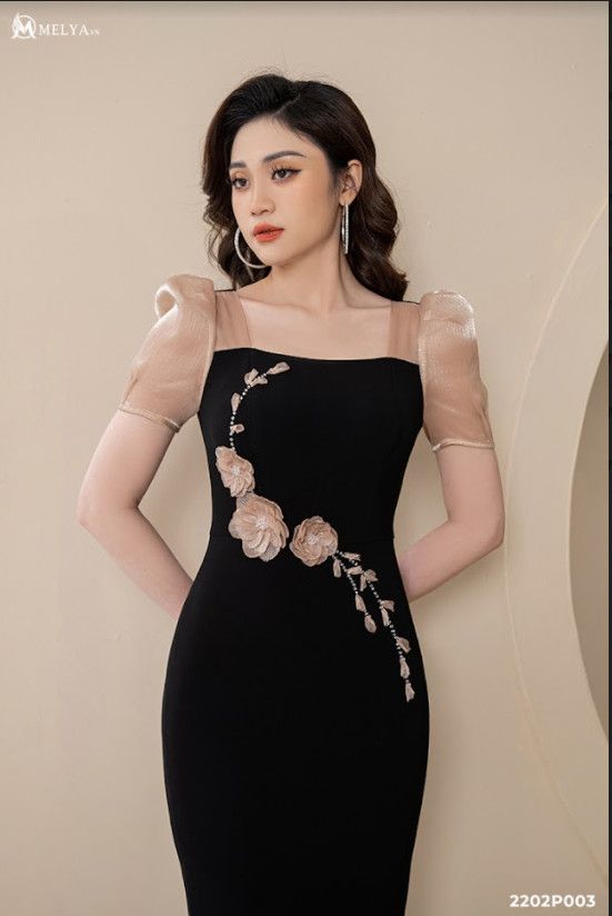 Beigie Flower Dress