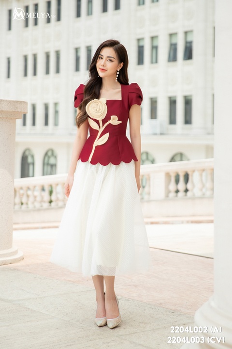 Chân Váy Lưới White