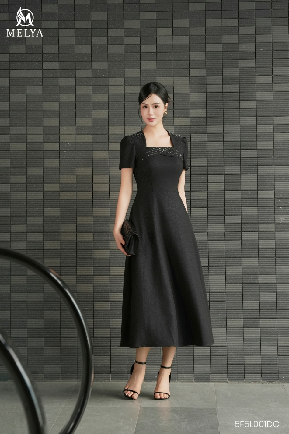 Đầm xoè - Luna Dress - Đen