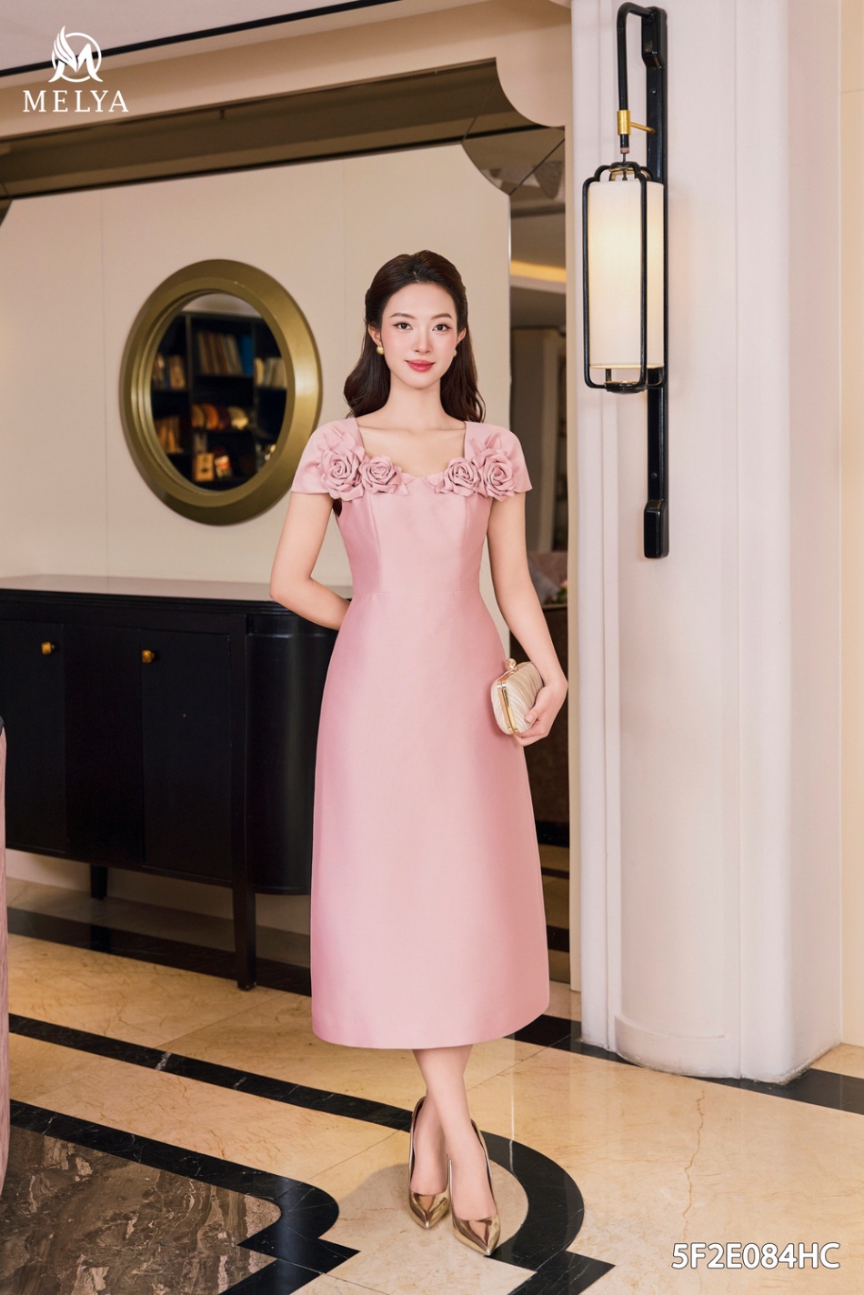 Đầm A - Hồng vân - Hồng phấn