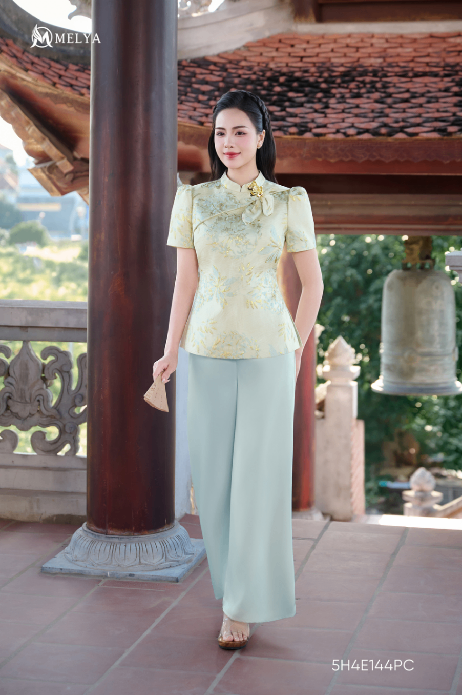 Pháp phục - Cẩm tú - Xanh