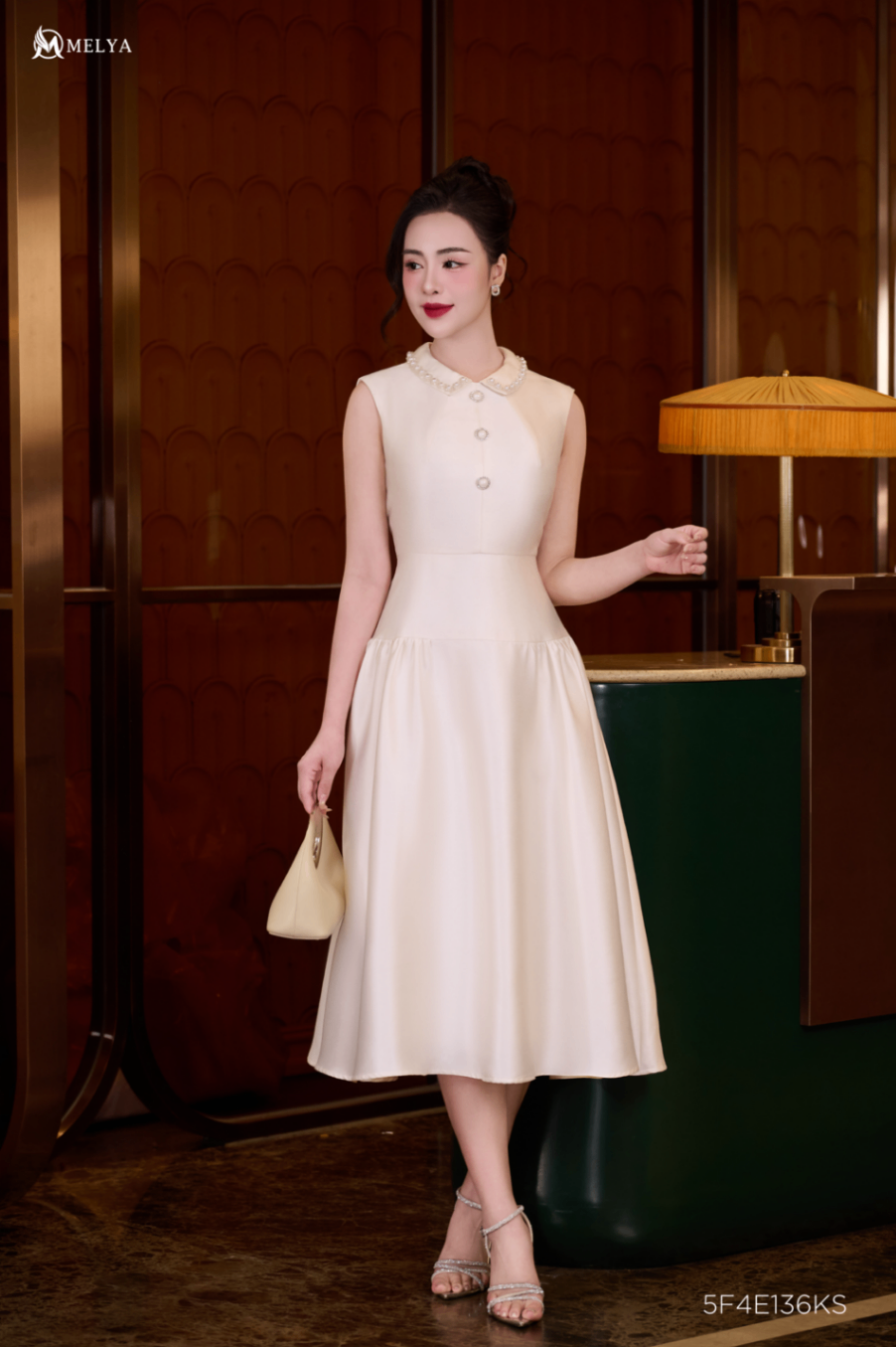 Đầm xòe - Amelina dress - Kem