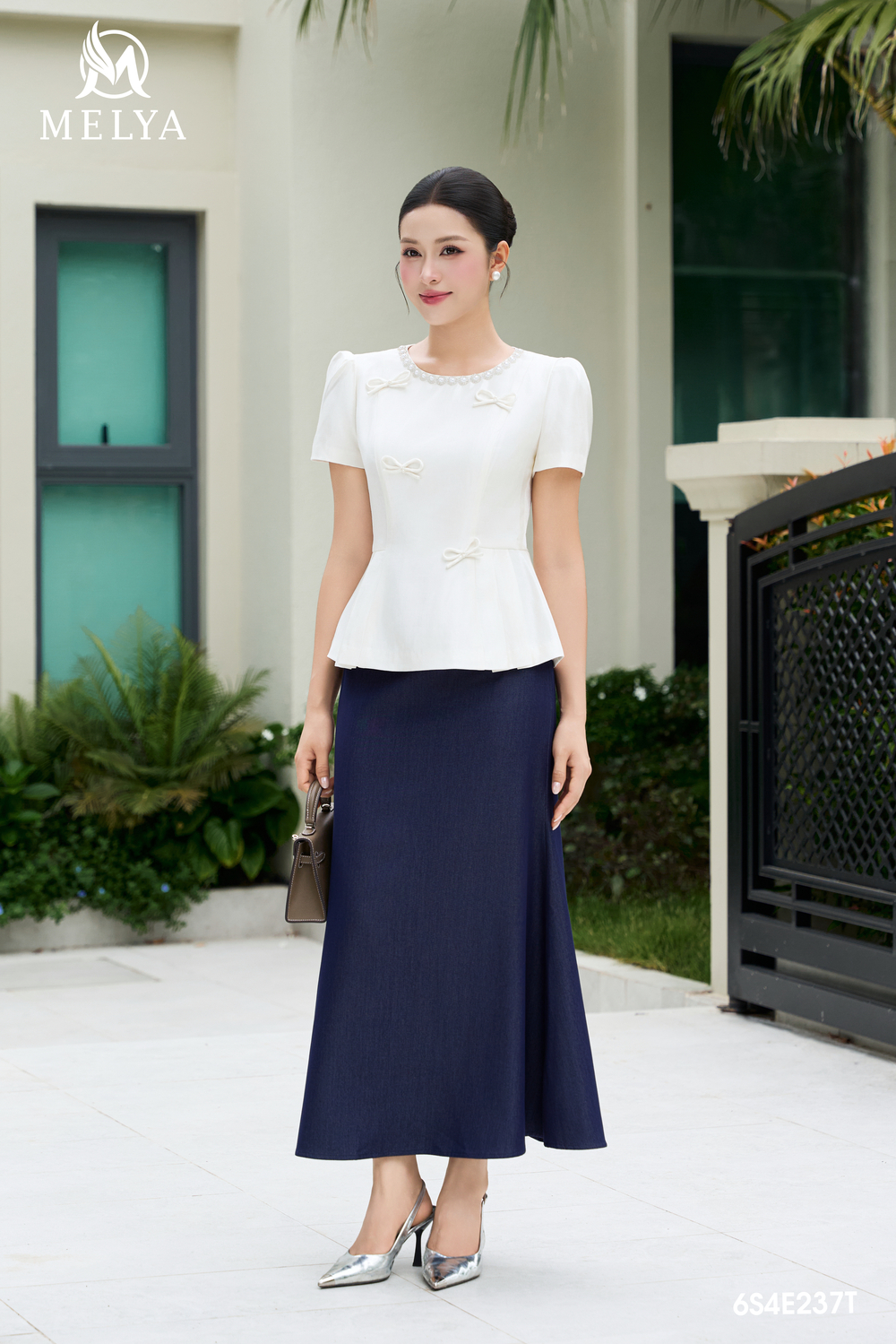 Áo kiểu - Aurelia blouse - Trắng
