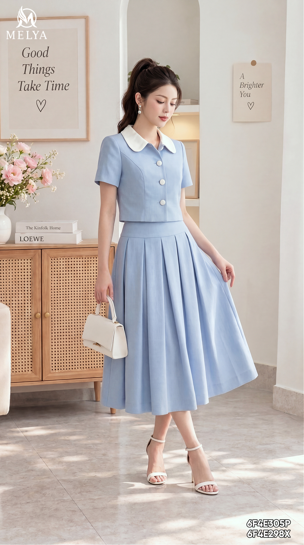 Chân váy - Elina skirt xoè xếp ly