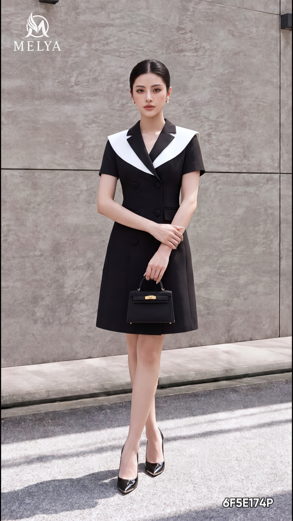 Đầm A - Noir grace