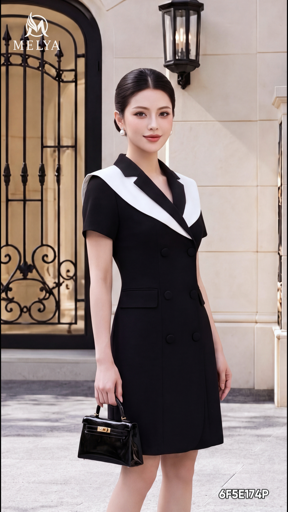 Đen phối trắng