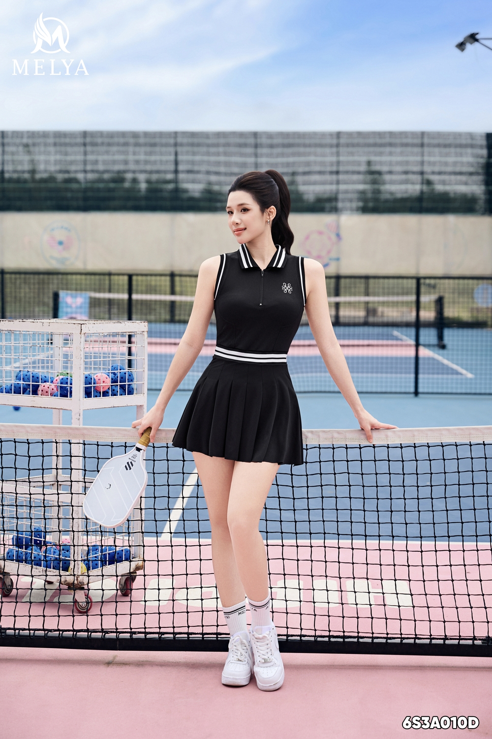 Đầm - Black court dress - Đen