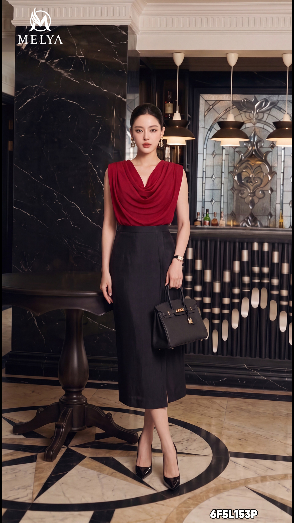 Đen Phối Đỏ Đô