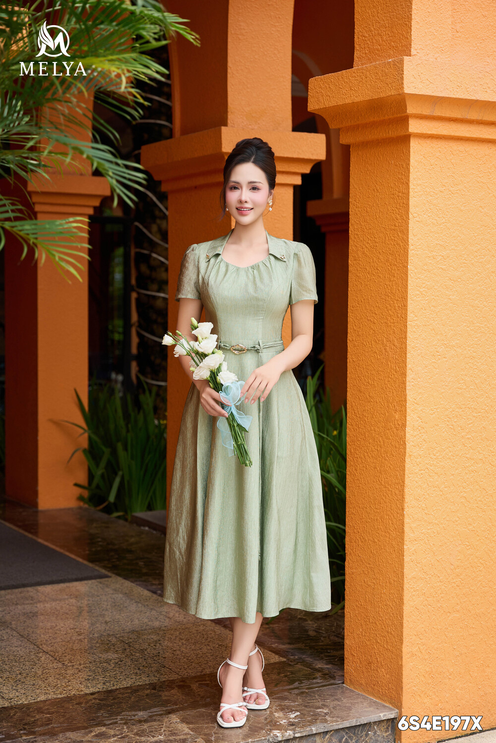 Đầm xoè - Lumi dress - Xanh bơ