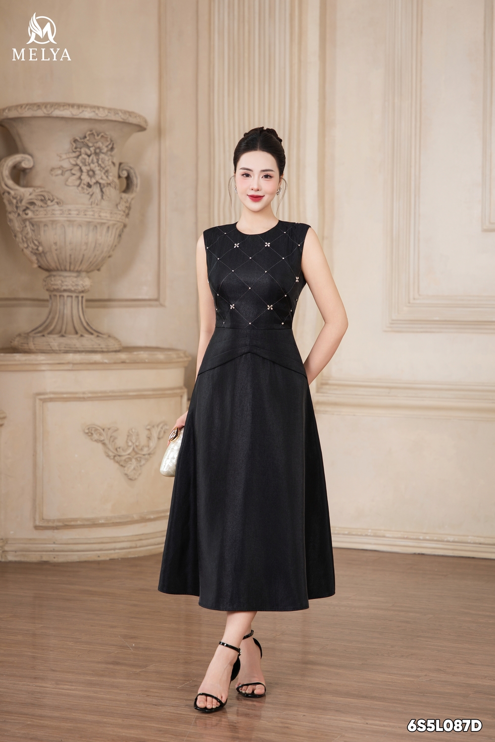 Đầm xòe - Noir grace - Đen