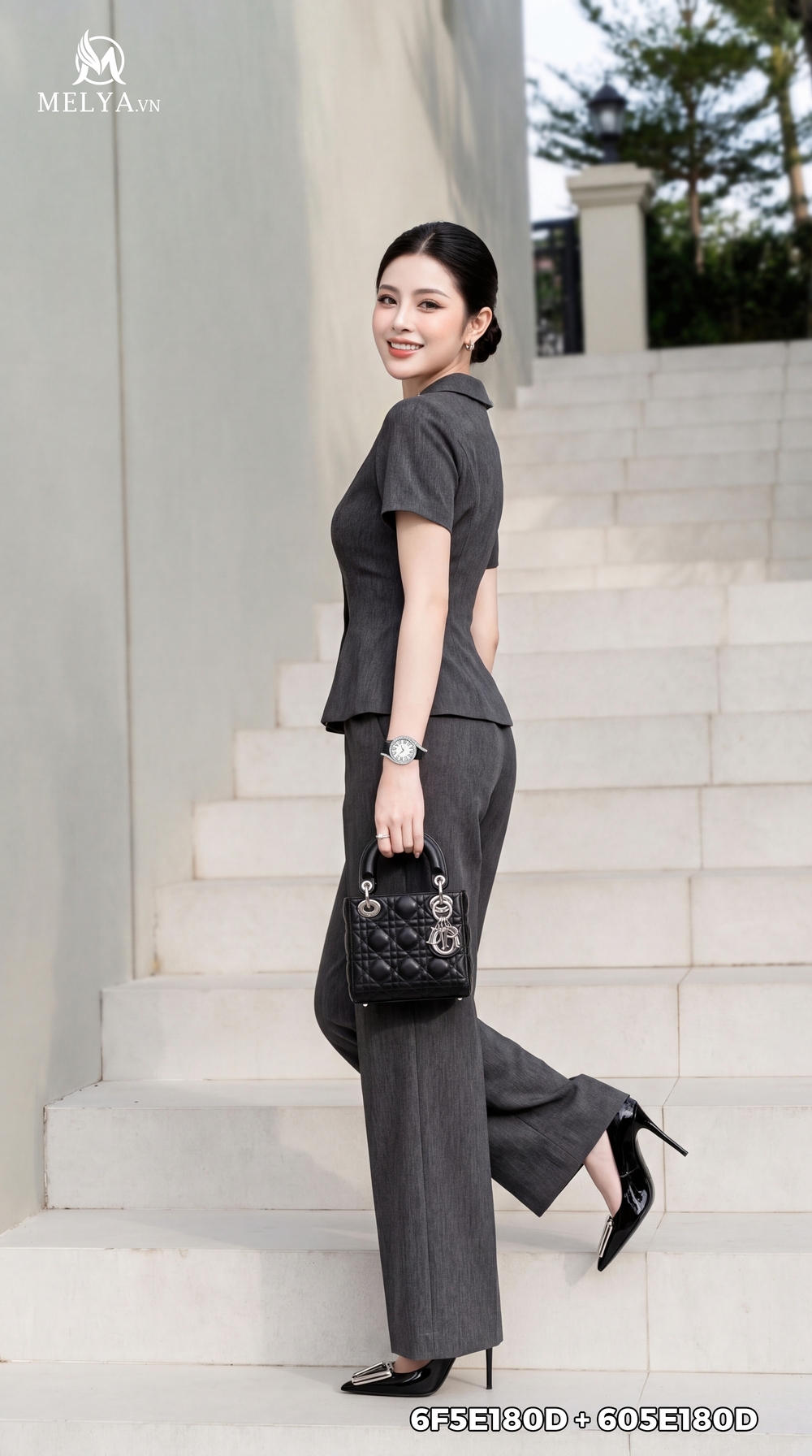 Quần suông - Slate