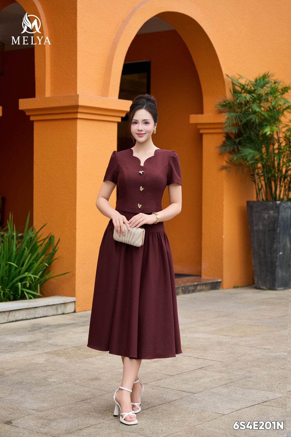 Set bộ - Amber glow - Nâu đỏ