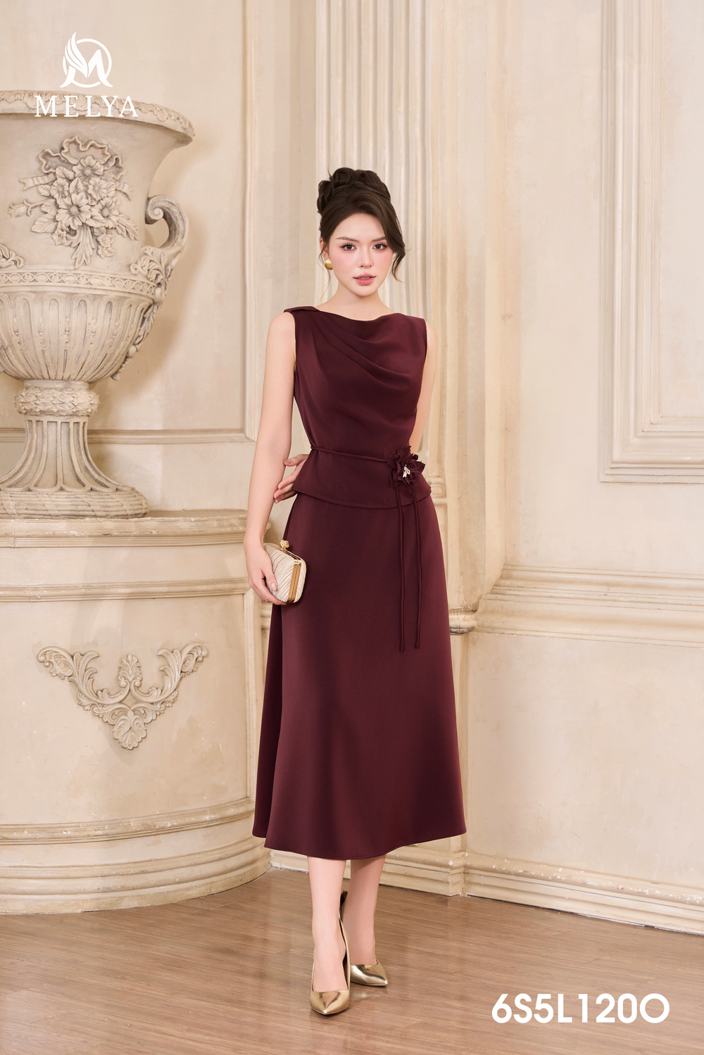 Set bộ - Burgundy grace - Đỏ rượu vang