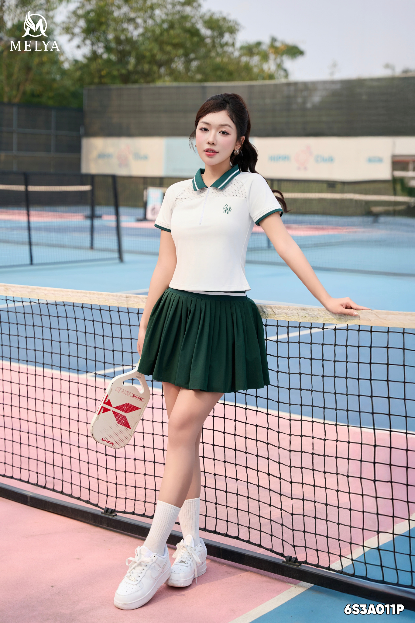Set bộ - Fresh motion - Trắng phối xanh